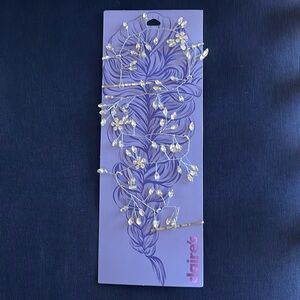 NWT Claire's Crystal Drop Hair Pins Bobby Pins